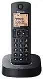 Panasonic KX-TGC310-Teléfono Fijo Inalámbrico (LCD, Identificador De Llamadas, 16H Uso Continuo, Localizador, Agenda De 50 números, Bloqueo Llamada, Modo ECO, Reducción Ruido), Negro (Versión español)