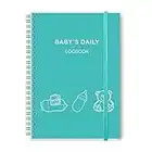 Baby's Daily Log Book - A5 Baby Care planner for Newborns, Schedule for Tracking Newborn's Daily Routine, 152 Easy to Fill Pages Track and Monitor Nursing, Sleep, Feeding, Diapers, Pumping and More