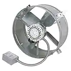 Ventamatic Cx1600 Gable Mount Power Attic Ventilators With 4.5-Amp 60-Hz Motor And 14-Inch Blade