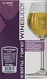 WineBuddy Pinot Grigio 30 Bottle - Home brew Wine Making Kit