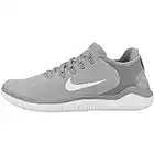 Nike Men's Free Rn 2018 Running Shoe, Grey Wolf Grey White White Volt 003, 10