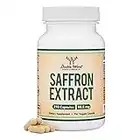 Saffron Supplement for Focus - Saffron Extract 88.5mg Vegan Capsules (210 Count) Minor Appetite Suppressant for Healthy Weight Management (Supports Eye, Retina, and Lens Health) by Double Wood