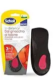 Scholl In-Balance dal Ginocchio al Tallone Plantare Sollievo Dolore, Plantari con Gel Ammortizzante a Doppio Strato con Supporto Flessibile, Taglia S (37-39.5), 1 Paio