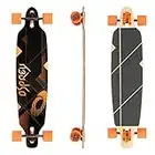 Osprey | Twin Tip Longboard, 39inch Complete Skateboard, 7-Ply Canadian Maple, For Kids Adults and Beginners, Nexus, Multiple Colours