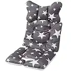 Rembourrage Universel pour Bébés,Infant Coussin Pad,Portable Matelas à Langer Pliable et Etanche,Coussin de Poussette Universelle,Coussin de Chaise Haute pour Poussette,Coussin Bébé en Coton