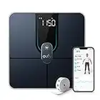 eufy Smart Scale P2 Pro, Digital Bathroom Scale with Wi-Fi Bluetooth, 16 Measurements Including Weight, Heart Rate, Body Fat, BMI, Muscle & Bone Mass, 3D Virtual Body Mode, 50 g/0.1 lb High Accuracy