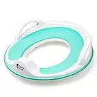 Potty Training Seat with Handles | Comfortable for Boys and Girls | Slip-Resistant with Splashguard and Hanging Hook | Portable for Travel | Easy to Clean | Designed with Handles and Anti Slip Grips