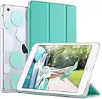 ULAK Cover iPad Mini 3 2 1, Custodia Trasparente Sottile con Auto Sonno/Veglia per iPad Mini 7.9 Pollici 1a 2a 3a Generazione, Supporta la Ricarica di Pencil, Verde