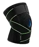 Bodyprox Kniebandage mit seitlichen Stabilisatoren und Gel-Pads für Kniescheibe, gegen Arthrose
