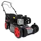 NEXUS NX42SP NX42SP-Tondeuse à Gazon Thermique autotractée 16" avec Un Moteur à Essence 300E Series de Briggs & Stratton 2691806, Gris/Rouge, 41 cm