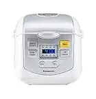 Panasonic SR-ZC075K 4-Cups (Uncooked) Rice Cooker & Multi-Cooker, White