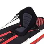 Asiento Kayak Paddle Surf Hinchable,Accesorio para Tabla de Surf de Remo,Cojí Acolchado Espuma Eva,Tabla Paddle Surf Hinchable Asiento Kayak(Silla)