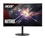 Acer Nitro XZ270 Xbmiipx 27" 1500R Curved Full HD (1920 x 1080) VA Zero-Frame Gaming Monitor with Adaptive Sync, 240Hz Refresh Rate and 1ms VRB (Display Port & 2 x HDMI 2.0 Ports) , Black