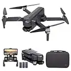 GoolRC SJRC F11 4K PRO GPS Drone, 5G WiFi FPV Drone with 4K HD Camera, 2-Axis Gimbal and Brushless Motor, Foldable RC Quadcopter with Auto Return, Altitude Hold, Follow Me, Storage Bag and 3 Batteries