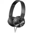 Sony MDR-ZX110NC - Auriculares de diadema con cancelación de ruido con imanes de neodimio y controladores de 30 mm, color negro (Renewed)