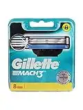 Gillette Mach 3-8 Count (1 x 8 Pack)