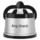 Anysharp Affilacoltelli Con Ventosa, Argento