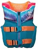 Hyperlite indy CGA Kids Wakeboard Vest Purple/Coral Sz S