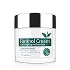 Retinol Cream – Moisturizer for Face 2.5% Retinol with Hyaluronic Acid Vitamin E Vitamin B5 Jojoba Oil Green Tea Shea Butter – Wrinkle Cream for Women and Men