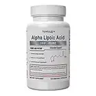 Superior Labs Alpha Lipoic Acid - Pure Non-GMO ALA 600mg (4 Month Supply) 120 Servings - Zero Synthetic Additives - Supports Healthy Aging, Nerve Health, Tingling Feet, Hands & Overall Wellbeing