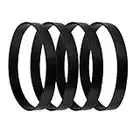 4 Pieces 3031120 Belts Replacement for Bissell, Vacuum Cleaner Belt Replacement for Bissell Vacuum Style 7/9/10/12/14/16, Replace Part 3031123 3031120 32074