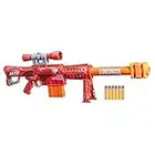 NERF Fortnite Heavy SR Blaster, Longest Fortnite Blaster Ever, Removable Scope, Bolt Action, 6 Official Mega Darts, 6-Dart Clip