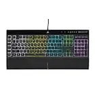 CORSAIR K55 RGB PRO-Dynamic RGB Backlighting - Six Macro Keys with Elgato Stream Deck Software Integration-IP42 Dust and Spill Resistant-Detachable Palm Rest-Dedicated Media and Volume Keys, Black