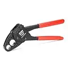 iCrimp Angle Head F1807 PEX Pipe Crimping Tool for Copper Rings - IWS-1234C(1/2&3/4-inch Angle Combo Crimper)