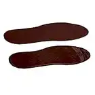 Foot Relief Insoles All Day Foot Massage ® World's Finest Liquid Filled Shoe Insoles (Brown, Size 10.5 Wide - 12.5 Men's)