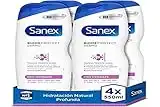 Sanex Biomeprotect Dermo Prohydrate, Gel de Ducha o Baño, Hidratante, Piel Muy Seca, Pack 4 Uds x 550ml