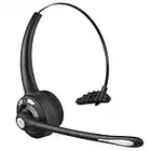 BlueFire Auriculares con Micrófono, Auricular Bluetooth Cascos con Cancelación de Ruido,Auriculares inalámbricos de Oficina, para Servicio Telefónico,Manos Libres,Skype,Call Centers,Truck Drive