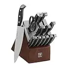 HENCKELS Statement Razor-Sharp 14-Piece White Handle Knife Set, Chef Knife, Bread Knife, German Engineered Knife Informed by over 100 Years of Mastery