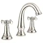 American Standard 7052827.013 Delancey Widespread Bathroom Faucet with Cross Handles, Polished Nickel