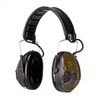 3M Peltor SportTac - Casque anti-bruit - Protection auditive pour la chasse contre les bruits de fusil - Atténuation 26 dB - 1 x casque antibruit, vert