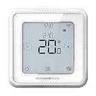 Honeywell Home T6 Thermostat intelligent WiFi, connecté à une application pour plus d'économies et d'efficacité. Compatible avec Apple HomeKit, Google Home, Amazon Alexa et IFTTT, Blanc