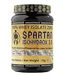 JNutrition Spartan Isohydroox 3.0, Whey Proteína aislada Sin Lactosa, Proteína Aislada Sin Azúcar, Proteína Sin CARBOHIDRATOS, Proteína de suero Sin Gluten, Proteína ultramicrofiltración VB104