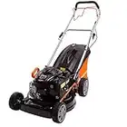 Yard Force - Tondeuse à gazon Thermique autopropulsée 125cc - Largeur de coupe 46cm avec Moteur à essence Briggs & Stratton 450E Series