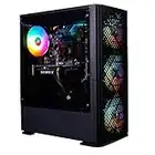 Veno Scorp Gaming PC Desktop Computer: I7-3770 3.4GHz,GT 710 2GB GPU,16GB DDR3 RAM,256GB NVME M.2 SSD,1TB HDD,500W PSU,Vortex 4 ARGB CASE,600Mbps WiFi,Windows 10