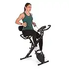 Capital Sports Bicicleta Estatica Plegable, Ejercicio en Casa, Bicicletas Estaticas Spining Magnéticas para Hombres y Mujeres con Asiento, Bicis Estaticas Pleglables Soporte para Tablet y Bluetooth