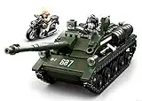 Sluban WW2 SU-85 Tank Destroyer Set M38-B0687-347 Pieces. 100% Compatible. Includes Box. Building Bricks Toy (M38-B0687)