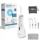 Waterpik Cordless Advanced Water Flosser with 3 Pressure Settings, Dental Plaque Removal Tool Ideal for Travel or Small Bathrooms with Rechargeable Battery, White (WP-560UK)