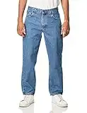 Carhartt Men's Five Pocket Tapered Leg Jean, Stonewash, 38W x 32L