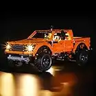 GEAMENT Kit de Luces LED Compatible con Lego Ford F-150 Raptor - Conjunto de luz para Technic 42126 (Juego Lego no Incluido)