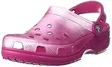 Crocs Unisex Men's and Women's Classic Translucent Clog, Candy Pink, 5 US