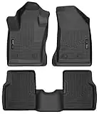 Husky Liners Weatherbeater | Fits 2017 - 2022 Jeep Compass, Front & 2nd Row Liners - Black, 3 pc. | 95681