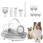 Neakasa by neabot P1 Pro Pet Grooming Kit & Vacuum Suction 99% Pet Hair, Professional Grooming Clippers with 5 Proven Grooming Tools for Dogs Cats and Other Animals(Renamed to Neakasa)