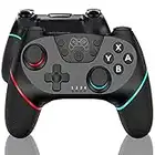 SZPACMATE-Nintendo Games Switch Controller, Rechargeable Remote Wireless Switch Lite Controller Gamepad Joypad with Adjustable Turbo Dual Shock Gyro Axis Compatible with Nintendo Switch/Switch Pro