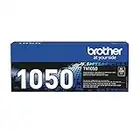 Brother TN1050 Toner Originale fino a 1000 Pagine, per Stampanti DCP-1510/DCP-1610/HL-1112/HL-1110/HL-1210W/MFC-1810/MFC-1910W, Colore Nero