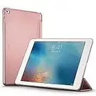 ESR iPad Air 2 Case, Lightweight Case with Trifold Stand and Auto Sleep/Wake Function, Translucent Frosted Back Cover, Yippee Series, Rose Gold