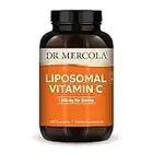 Dr. Mercola Liposomal Vitamin C, 1,000 mg per Serving, 90 Servings (180 Capsules), Dietary Supplement, Supports Immune Health, Non GMO, NSF Certified